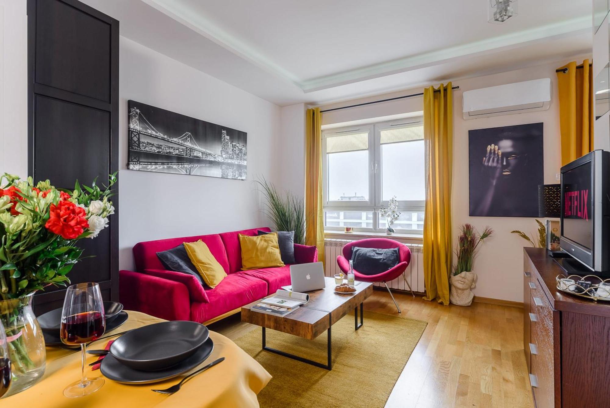 Lumina Apart With Balcony Platinum Tower Варшава Екстериор снимка