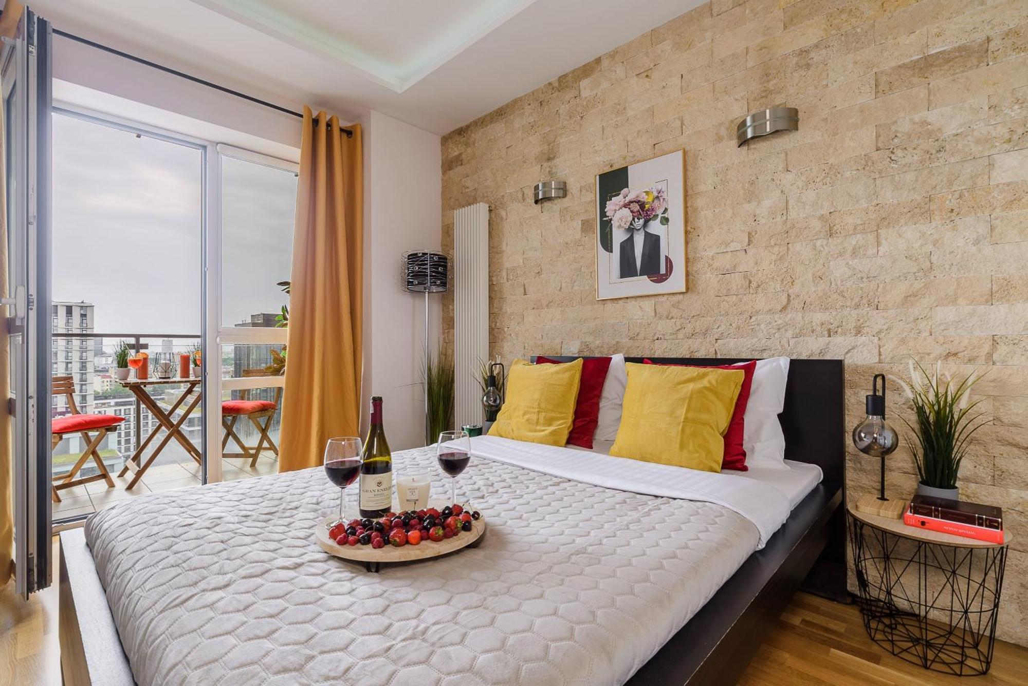 Lumina Apart With Balcony Platinum Tower Варшава Екстериор снимка